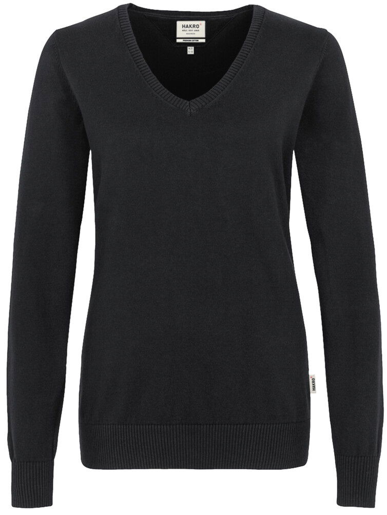DAMEN V-PULLOVER PREMIUM-BAUMWOLLE 133